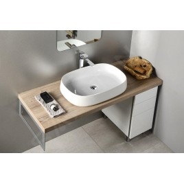 Sapho Jumper - Lavabo 600x400 mm, blanc WH070