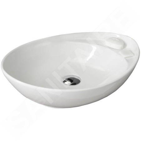 Sapho Lavabos - Lavabo Beverly 560x370 mm, blanc WH040