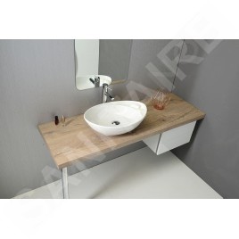 Sapho Lavabos - Lavabo Beverly 560x370 mm, blanc WH040