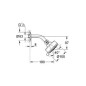 Grohe Tempesta Cosmopolitan - Douche de tête, 3 jets, chrome 26090001