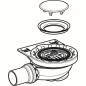 Geberit Setaplano - Kit de vidange pour baignoires, avec support de cadre 154.017.00.1