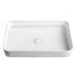 Sapho Lavabos - Vasque à poser, 655x405 mm, sans trop-plein, blanc WH051 Sapho Lavabos - Vasque à poser, 655x405 mm, sans trop-plein, blanc WH051
