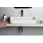 Sapho Lavabos - Vasque à poser, 655x405 mm, sans trop-plein, blanc WH051 Sapho Lavabos - Vasque à poser, 655x405 mm, sans trop-plein, blanc WH051