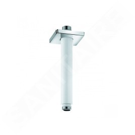 Kludi A-Qa - Bras de douche de plafond, 150 mm, blanc 6653591-00