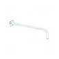 Kludi A-Qa - Bras de douche, 400 mm, blanc 6653491-00