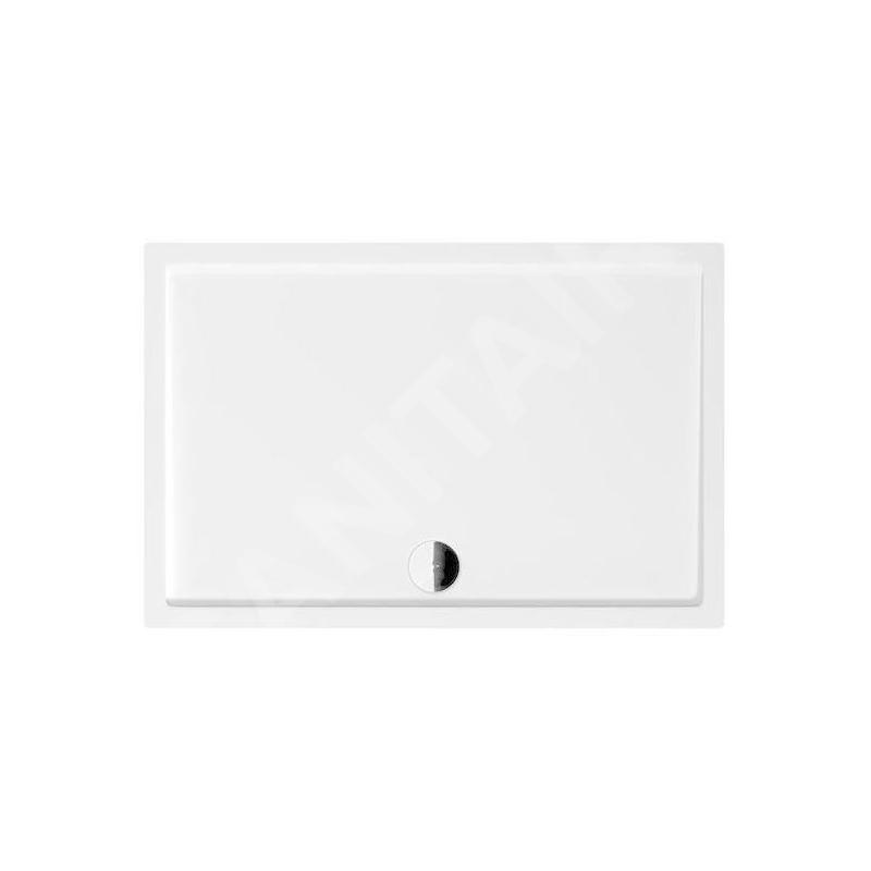 Jika Padana - Receveur de douche, marbre coulé, 1200x900x35 mm, blanc H2119390000001 Jika Padana - Receveur de douche, marbre coulé, 1200x900x35 mm, blanc H2119390000001