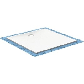 Geberit Setaplano - Receveur de douche plat, 900x1800 mm, matériau minéral, Antislip, blanc alpin 154.279.11.1