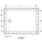 Geberit Setaplano - Receveur de douche plat, 900x1800 mm, matériau minéral, Antislip, blanc alpin 154.279.11.1 Geberit Setaplano - Receveur de douche plat, 900x1800 mm, matériau minéral, Antislip, blanc alpin 154.279.11.1