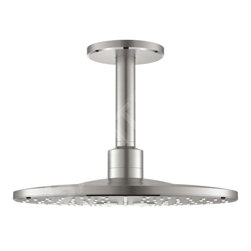 Grohe Rainshower SmartActive - Douche de tête 310, bras de douche 142 mm, 2 jets, supersteel 26477DC0 Grohe Rainshower SmartActive - Douche de tête 310, bras de douche 142 mm, 2 jets, supersteel 26477DC0
