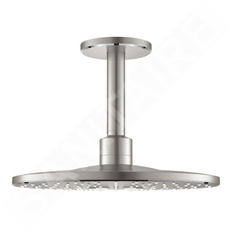 Grohe Rainshower SmartActive - Douche de tête 310, bras de douche 142 mm, 2 jets, supersteel 26477DC0