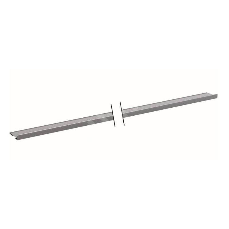Geberit Accessoires - Profilé collecteur pour évacuation de douche dans le mur, 1500 mm, inox brossé 154.341.FW.1