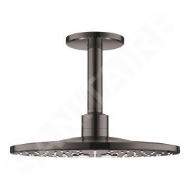 Grohe Rainshower SmartActive - douche de tête 310, bras de douche 142 mm, 2 jets, Hard Graphite 26477A00