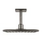 Grohe Rainshower SmartActive Cube - Douche de tête 310, bras de douche 142 mm, 2 jets, Hard Graphite brossé 26481AL0 Grohe Rainshower SmartActive Cube - Douche de tête 310, bras de douche 142 mm, 2 jets, Hard Graphite brossé 26481AL0