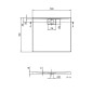 Villeroy & Boch Architectura MetalRim - Receveur de douche, 900x1000 mm, Stone White UDA1090ARA248V-RW