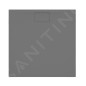 Villeroy & Boch Architectura MetalRim - Receveur de douche, 800x800 mm, anthracite UDA8080ARA148V-1S