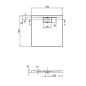 Villeroy & Boch Architectura MetalRim - Receveur de douche, 800x800 mm, anthracite UDA8080ARA148V-1S