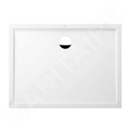 Villeroy & Boch Futurion Flat - Receveur de douche, 900x1200 mm, Quaryl, blanc alpin UDQ1290FFL2V-01