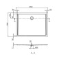 Villeroy & Boch Futurion Flat - Receveur de douche, 900x1200 mm, Quaryl, blanc alpin UDQ1290FFL2V-01