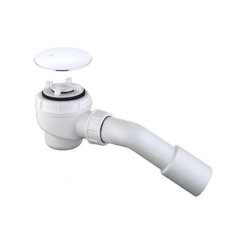 Kludi Siphons - Garniture de vidage pour receveur Tasso, chrome/plastique 2105205-00