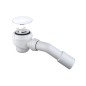 Kludi Siphons - Garniture de vidage pour receveur Tasso, chrome/plastique 2105205-00