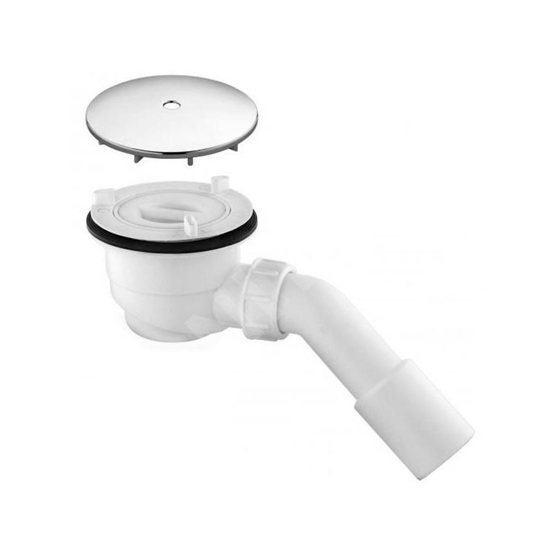 Kludi Siphons - Garniture de vidage pour receveur Tasso, chrome/plastique 2109805-00