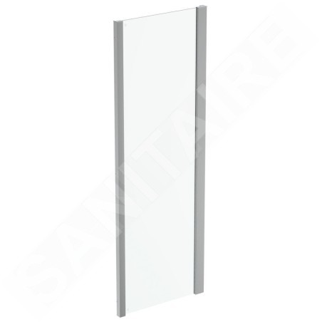 Ideal Standard Connect 2 - Paroi latérale fixe 800 mm, silver bright/verre clair K9299EO