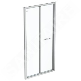 Ideal Standard Connect 2 - Porte de douche pliante 750 mm, silver bright/verre clair K9284EO