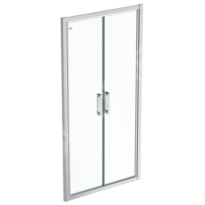 Ideal Standard Connect 2 - Porte de douche 700 mm, silver bright/verre clair K9290EO