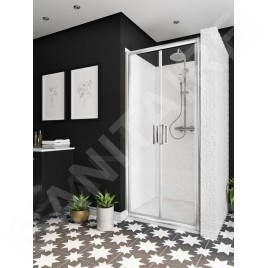 Ideal Standard Connect 2 - Porte de douche 700 mm, silver bright/verre clair K9290EO