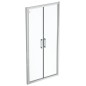 Ideal Standard Connect 2 - Porte de douche 1.000 mm, silver bright/verre clair K9296EO