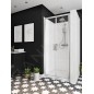 Ideal Standard Connect 2 - Porte de douche 1.000 mm, silver bright/verre clair K9296EO