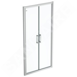 Ideal Standard Connect 2 - Porte de douche 800 mm, silver bright/verre clair K9292EO