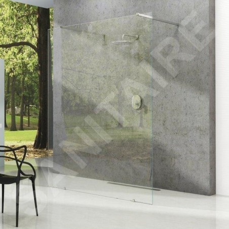 Ravak Walk-In - Paroi de douche Walk-in Free 150, 1500x2000 mm, aluminium brillant/verre clair GW9FP0C00Z1