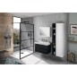 Sapho Kare - Meuble-lavabo Kare 850x460 mm, avec un trou pour robinet, blanc 17085 Sapho Kare - Meuble-lavabo Kare 850x460 mm, avec un trou pour robinet, blanc 17085