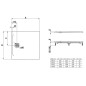 Laufen Pro - Receveur de douche 1200x1200 mm, anthracite H2119580780001