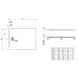 Laufen Pro - Receveur de douche 1200x700 mm, blanc H2129510000001