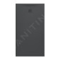 Laufen Pro - Receveur de douche 1300x700 mm, anthracite H2129520780001