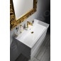 Sapho Kare - Meuble-lavabo Kare 850x460 mm, avec un trou pour robinet, blanc 17085 Sapho Kare - Meuble-lavabo Kare 850x460 mm, avec un trou pour robinet, blanc 17085