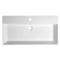 Sapho Kare - Meuble-lavabo Kare 850x460 mm, avec un trou pour robinet, blanc 17085 Sapho Kare - Meuble-lavabo Kare 850x460 mm, avec un trou pour robinet, blanc 17085