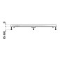 Laufen Solutions - Cadre d'installation pour receveurs Marbond au-dessus de 1200 mm H2984420000001