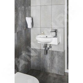 Sapho Small - Lavabo Yumo 450x280 mm, blanc 3045