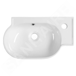 Sapho Small - Lavabo Yumo 450x280 mm, blanc 3045