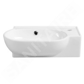 Sapho Small - Lavabo Yumo 450x280 mm, blanc 3045