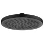 Aqualine Douches - Pomme de douche, diamètre 200 mm, noir mat SC120 Aqualine Douches - Pomme de douche, diamètre 200 mm, noir mat SC120