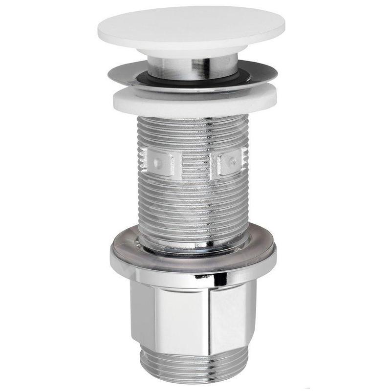 Sapho Accessoires Silfa - Bec de lavabo refermable, bonde Rockstone, blanc mat WA03451 Sapho Accessoires Silfa - Bec de lavabo refermable, bonde Rockstone, blanc mat WA03451