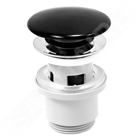 Novaservis Accessoires - Set de drainage Push-Open, noir mat S288PPCB