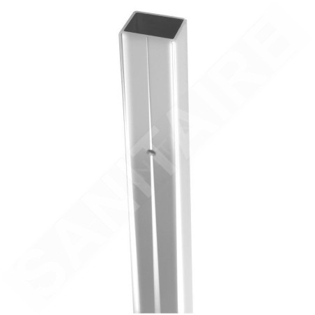 Polysan Zoom Line - Profil d’élargissement 20 mm, hauteur 1900 mm, pour profil pivotant mural, chrome ZL920