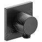 Keuco IXMO - Coude de raccordement, chrome noir brossé 59547130002