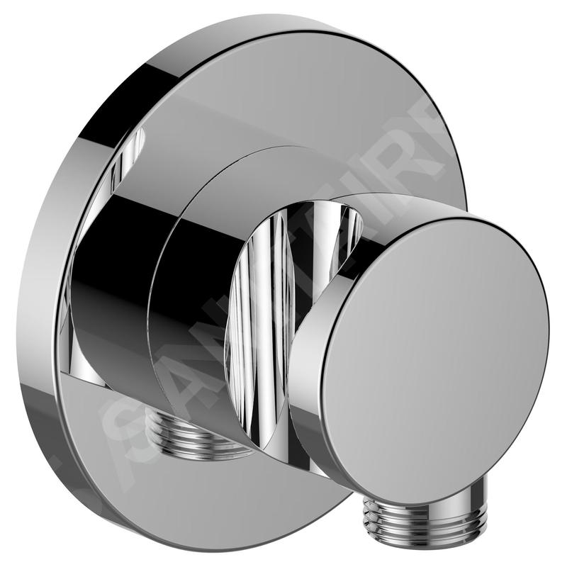Keuco IXMO - Coude de raccordement avec support, chrome 59592010001