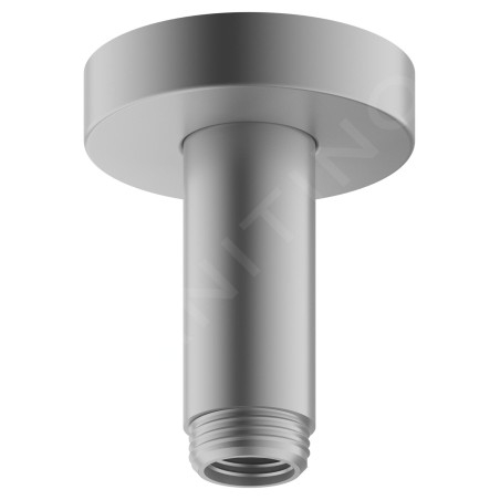 Keuco Elegance - Bras de douche au plafond, longueur de 100 mm, aluminium 51689170100